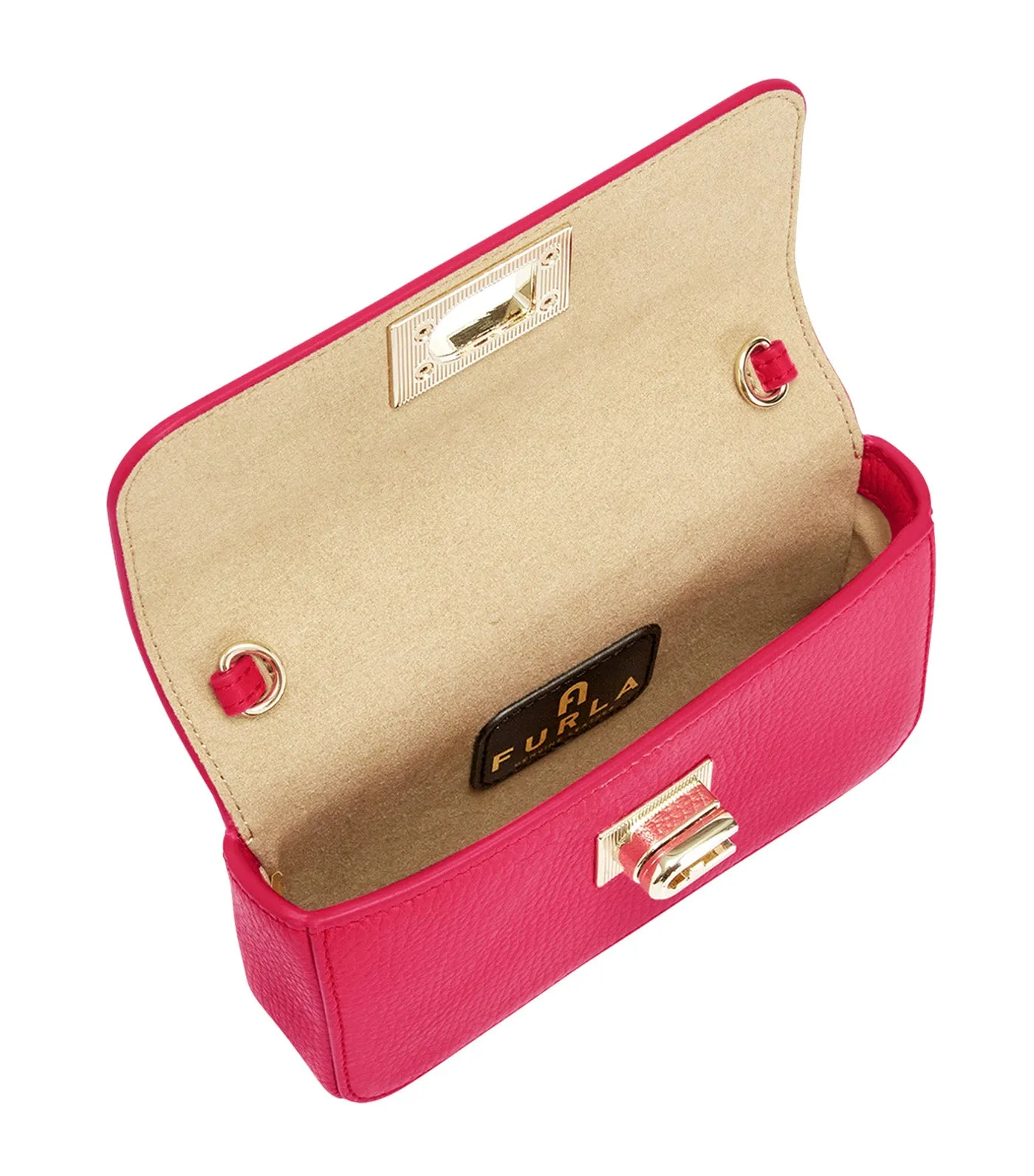 1927 Mini Crossbody with Loops Pop Pink