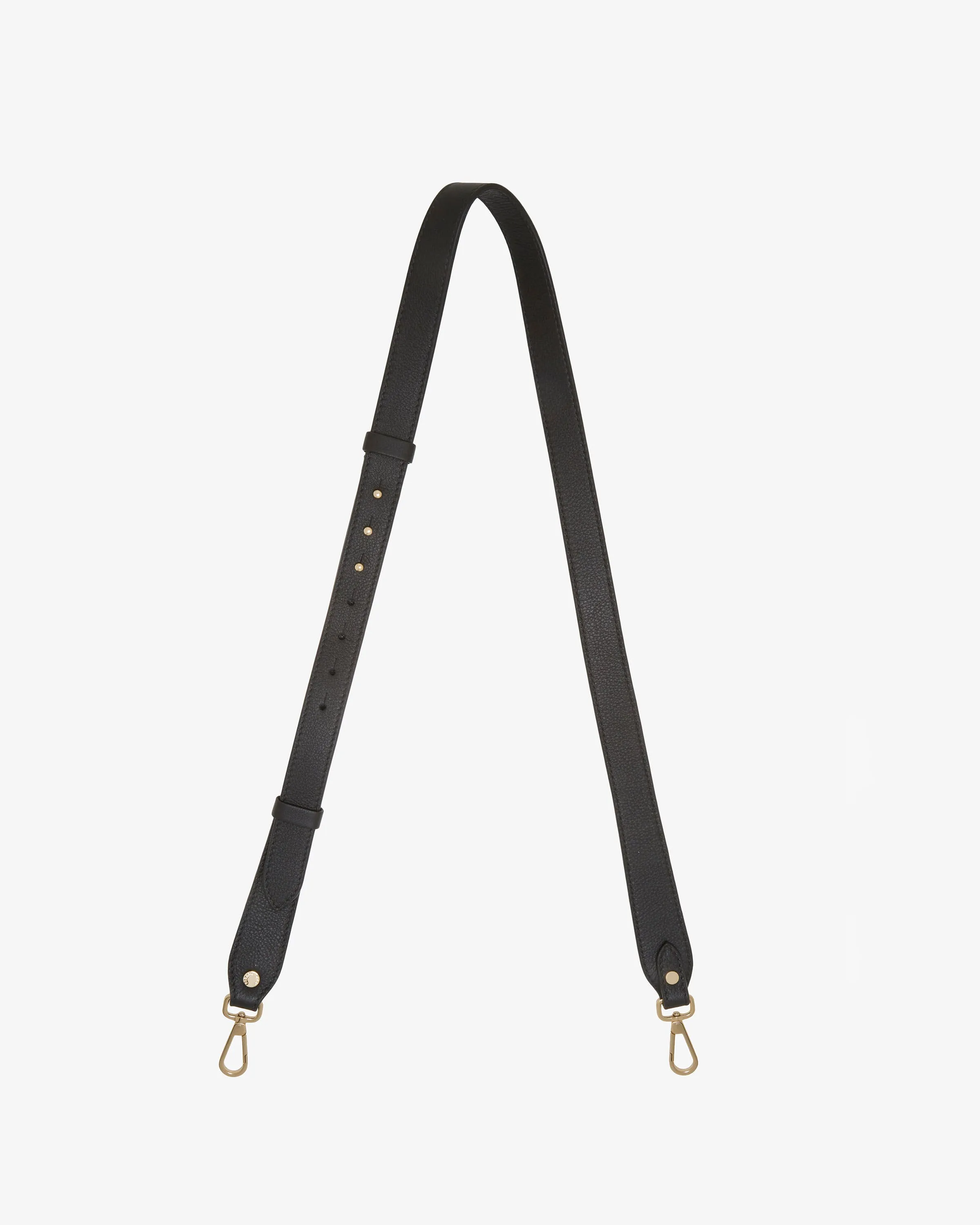 Adjustable Leather Strap - Black