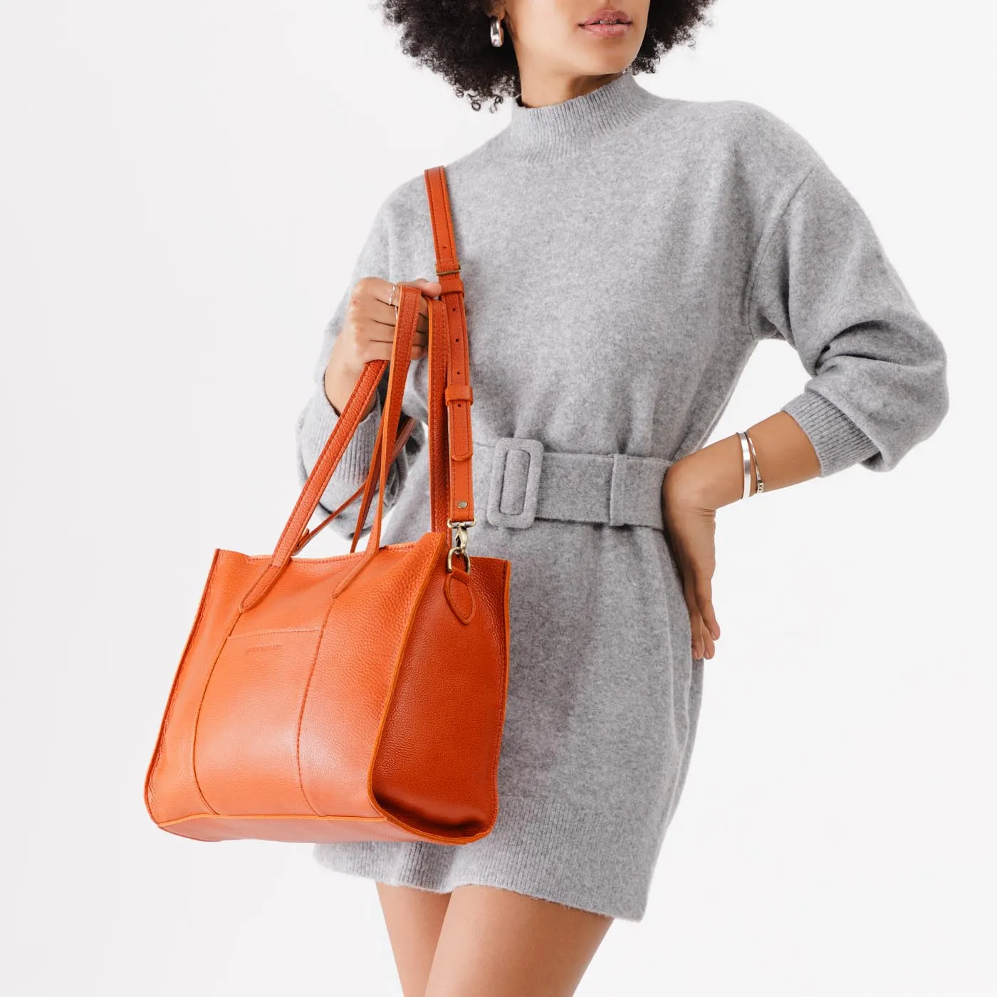 'Almost Perfect' Large Lola Zipper Crossbody Tote