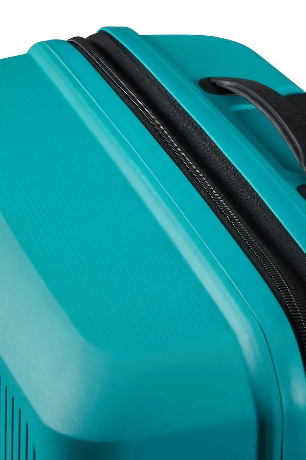 American Tourister Aerostep Expandable 67cm Medium Spinner | Turquoise Tonic