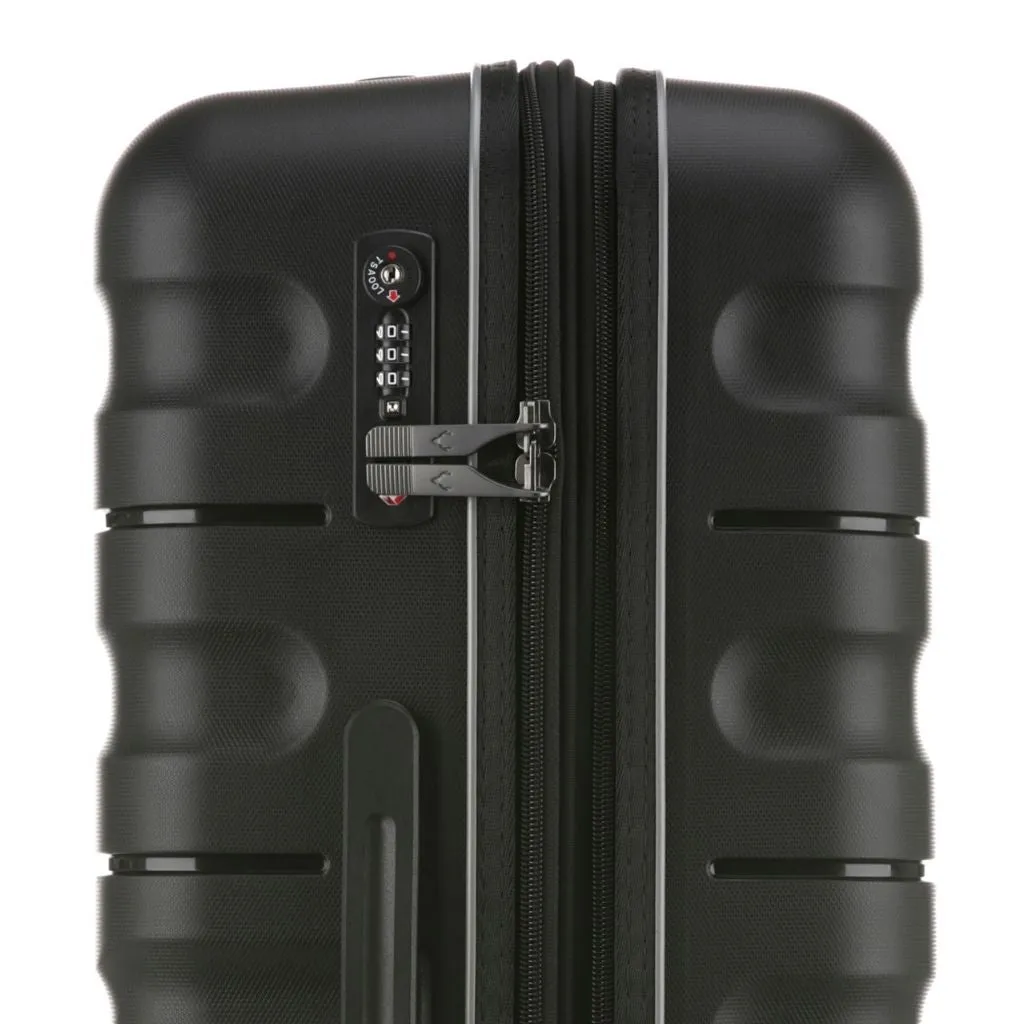 Antler Lincoln 68cm Medium Hardsided Luggage - Black