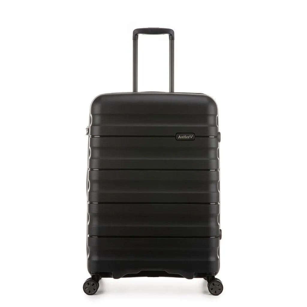 Antler Lincoln 68cm Medium Hardsided Luggage - Black