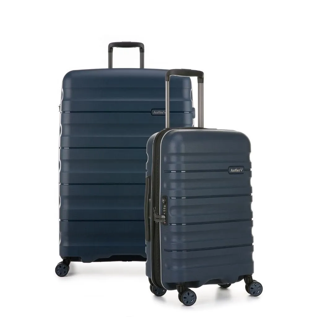 Antler Lincoln Hardsided Luggage Duo Set - Navy