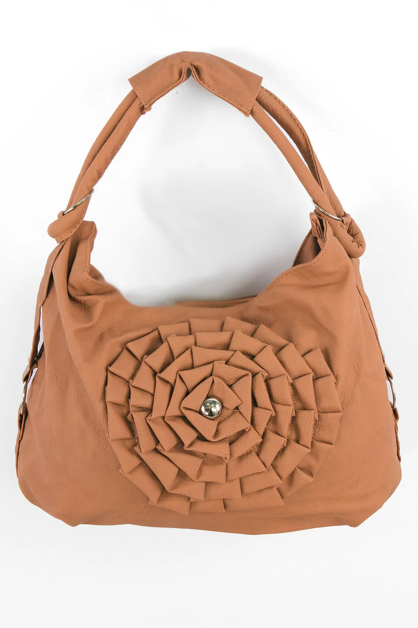 Appliqué Hobo Bag