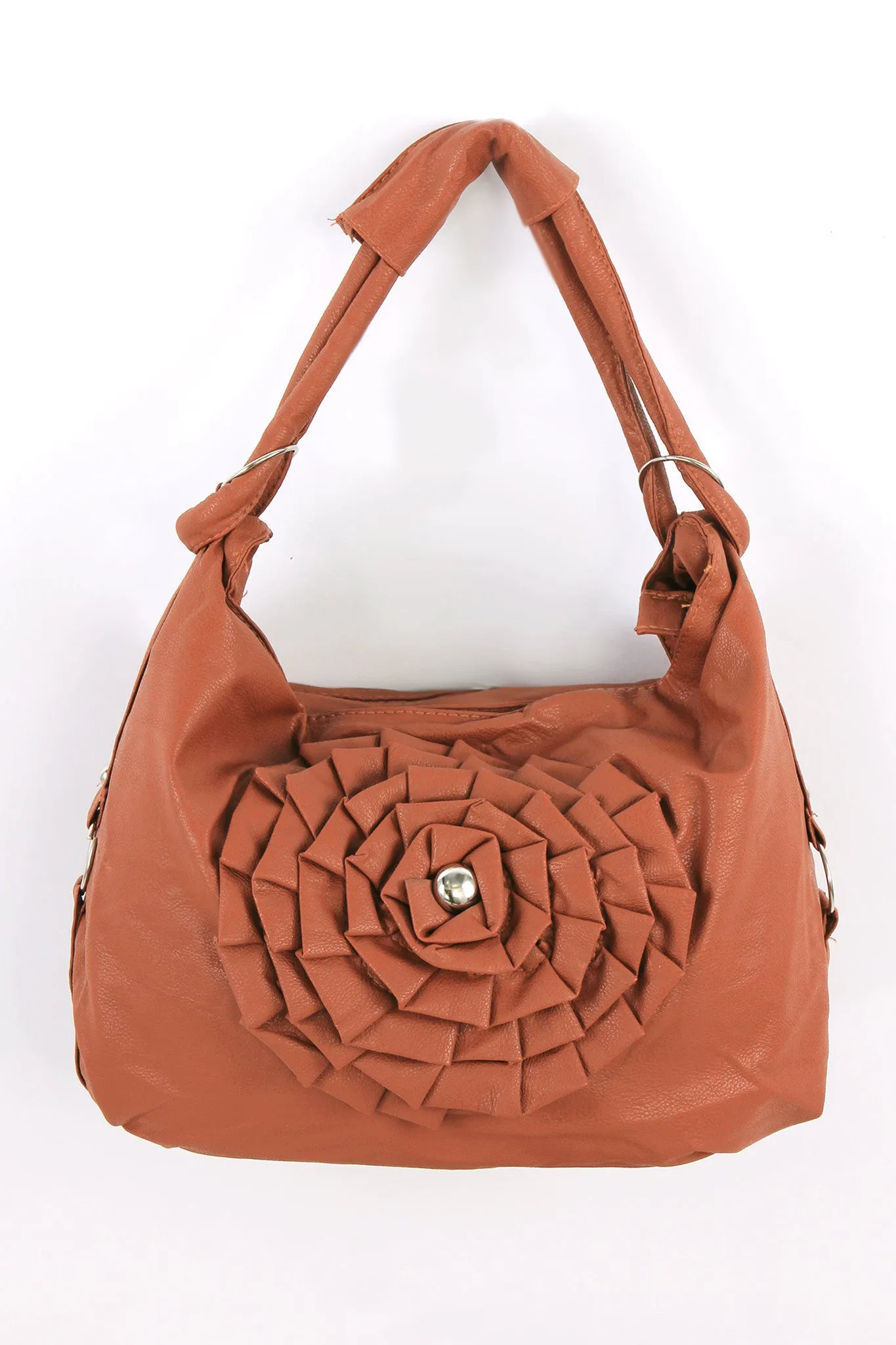 Appliqué Hobo Bag