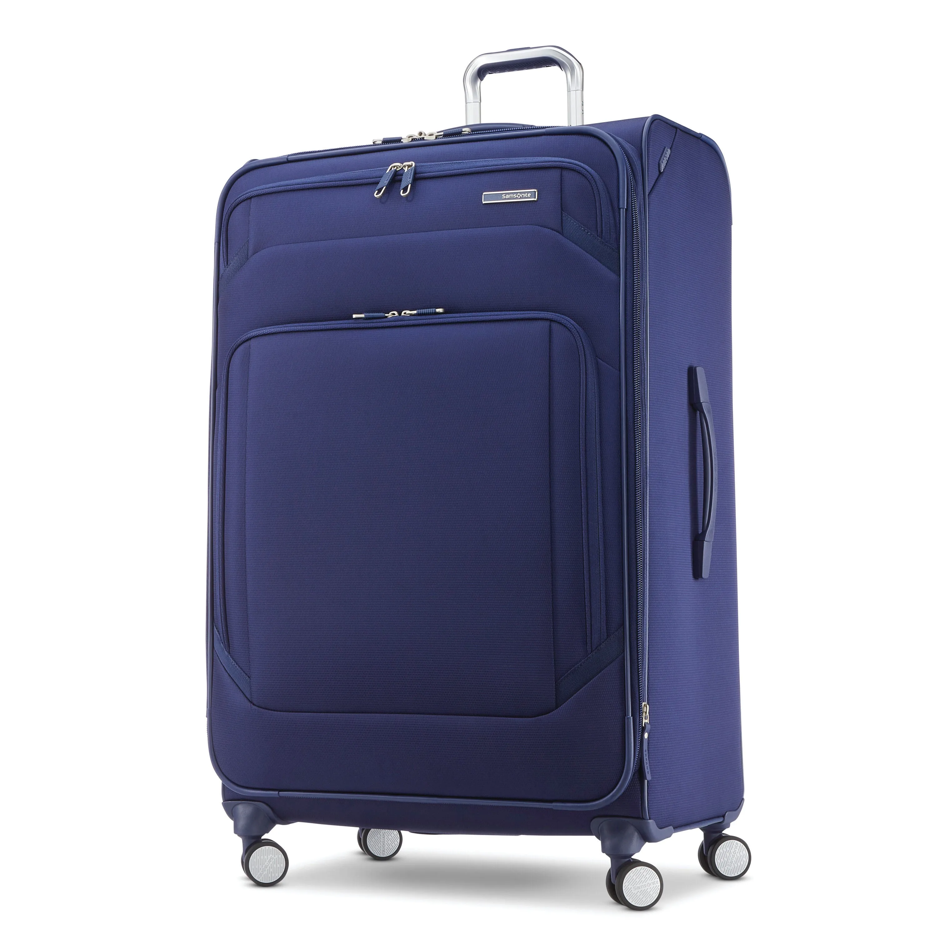 Ascentra Softside Large Checked Expandable Luggage