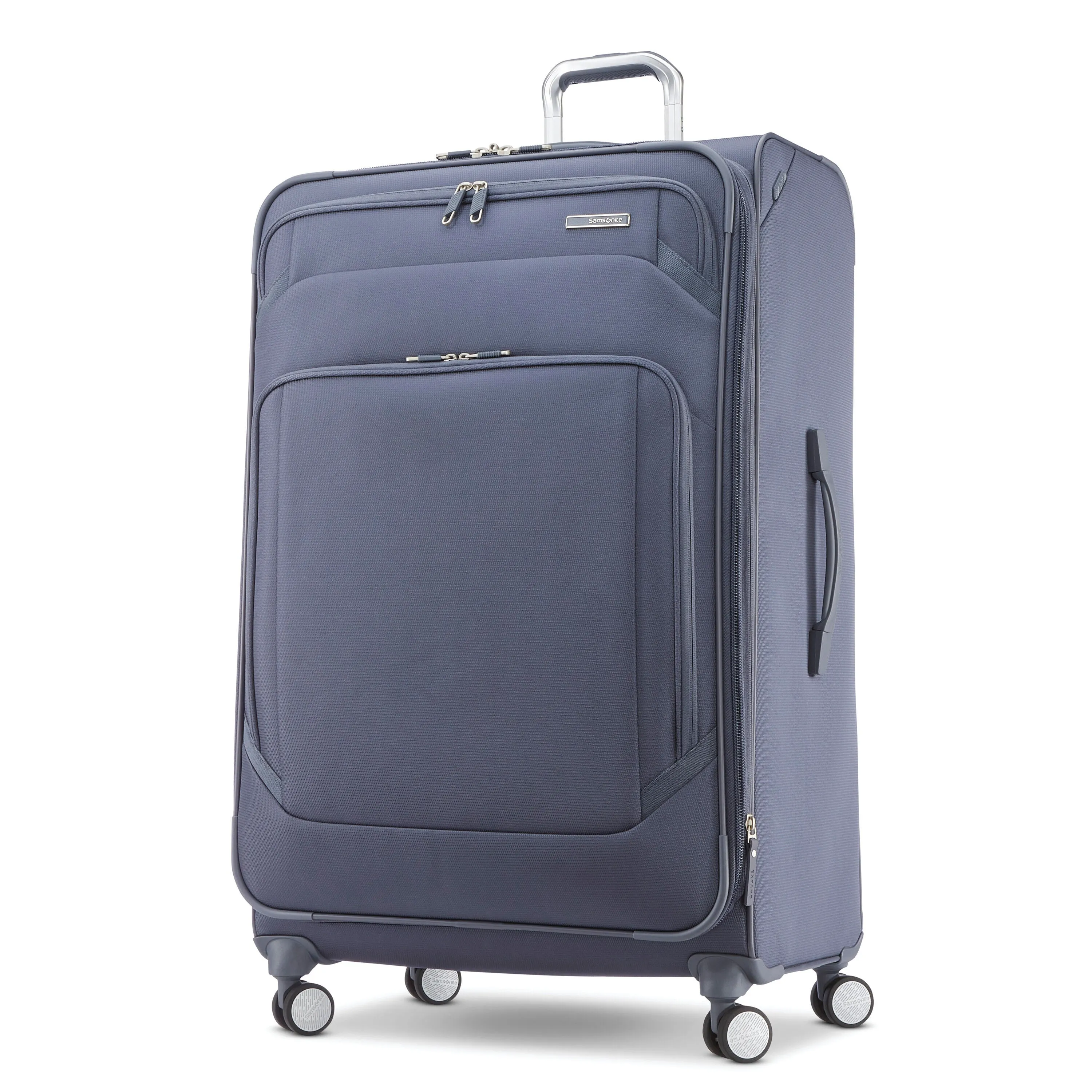 Ascentra Softside Large Checked Expandable Luggage