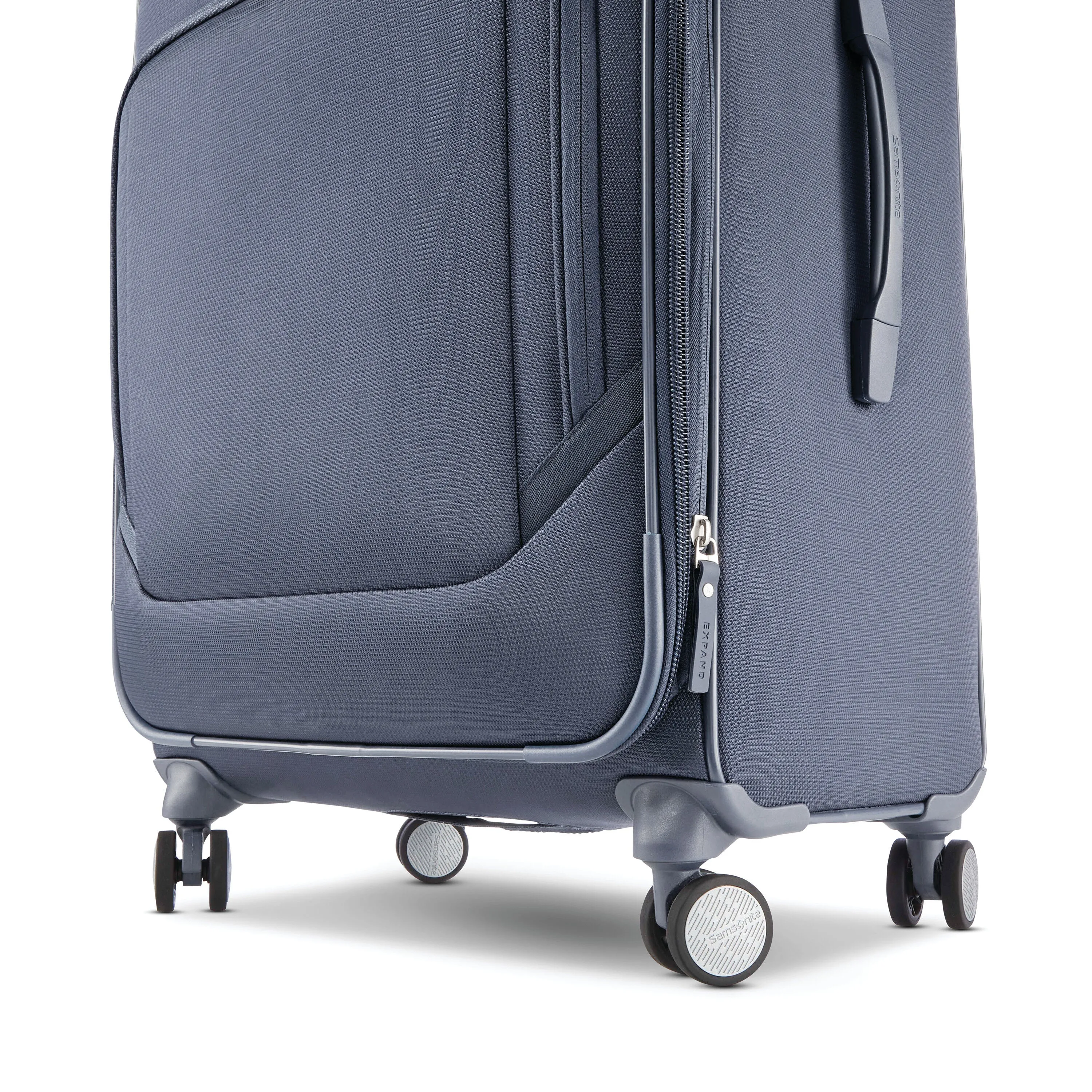 Ascentra Softside Large Checked Expandable Luggage