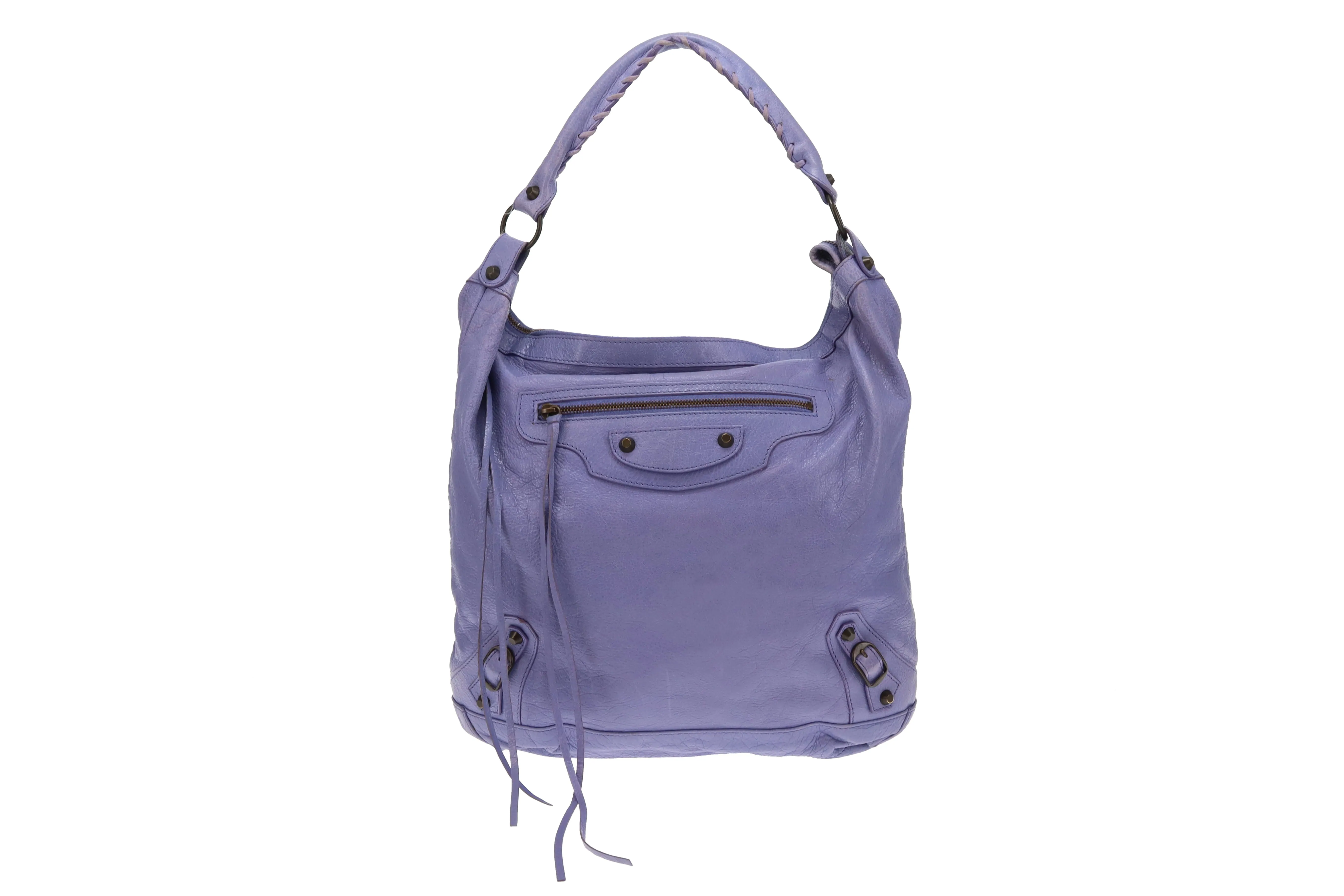 Balenciaga Day Hobo Lilac Soft Lambskin