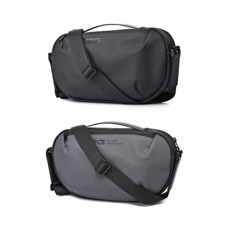 BANGE BG-7308 Men One-Shoulder Messenger Bag Fashion Casual Sports Chest Bag(Gray)