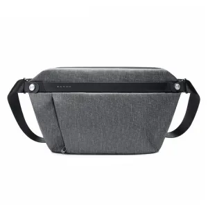 Bange BG-7550 Men Waterproof Crossbody Chest Bag, Size: 41 x 23 x 9cm (Grey)