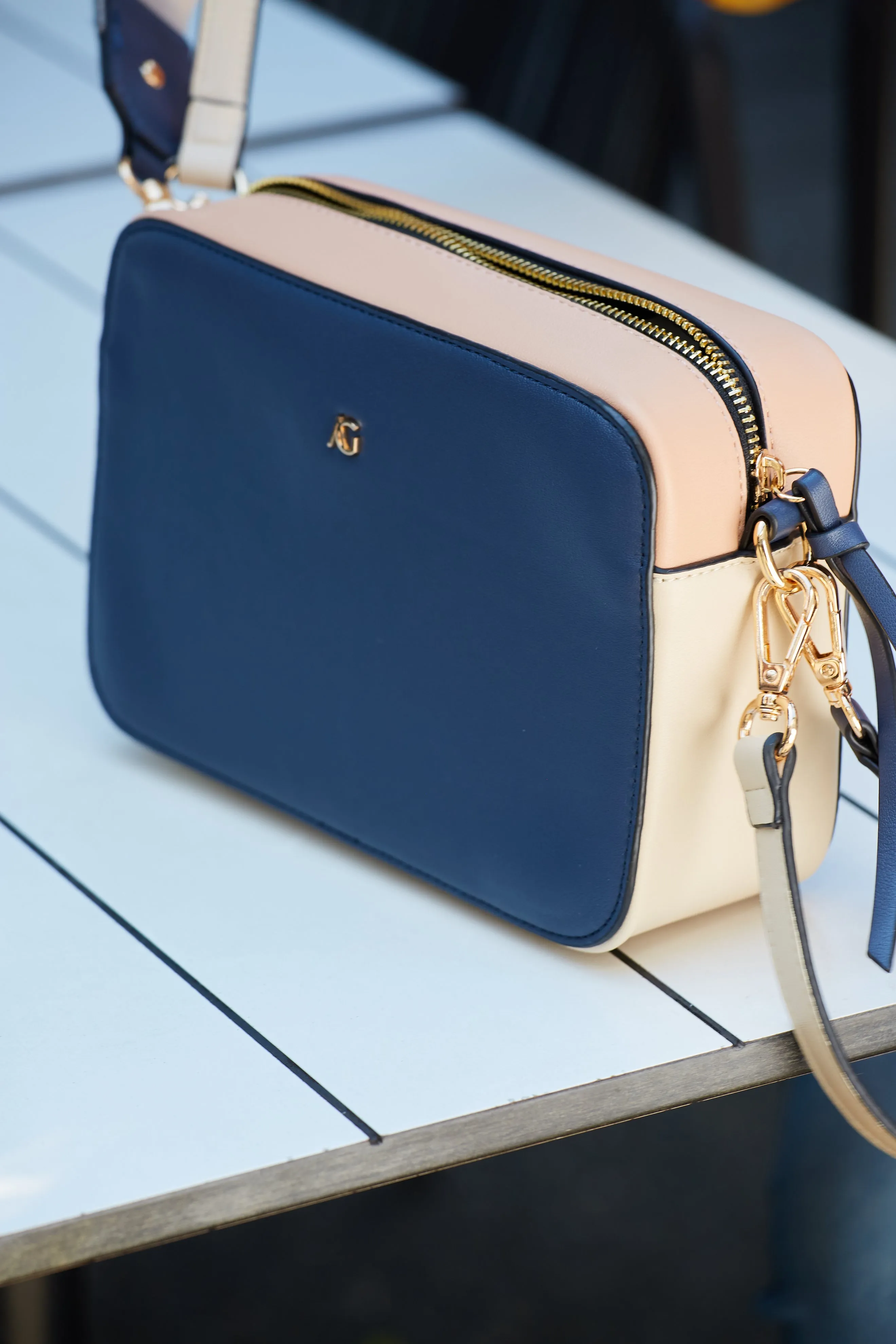 Bella Crossbody Bag - Navy