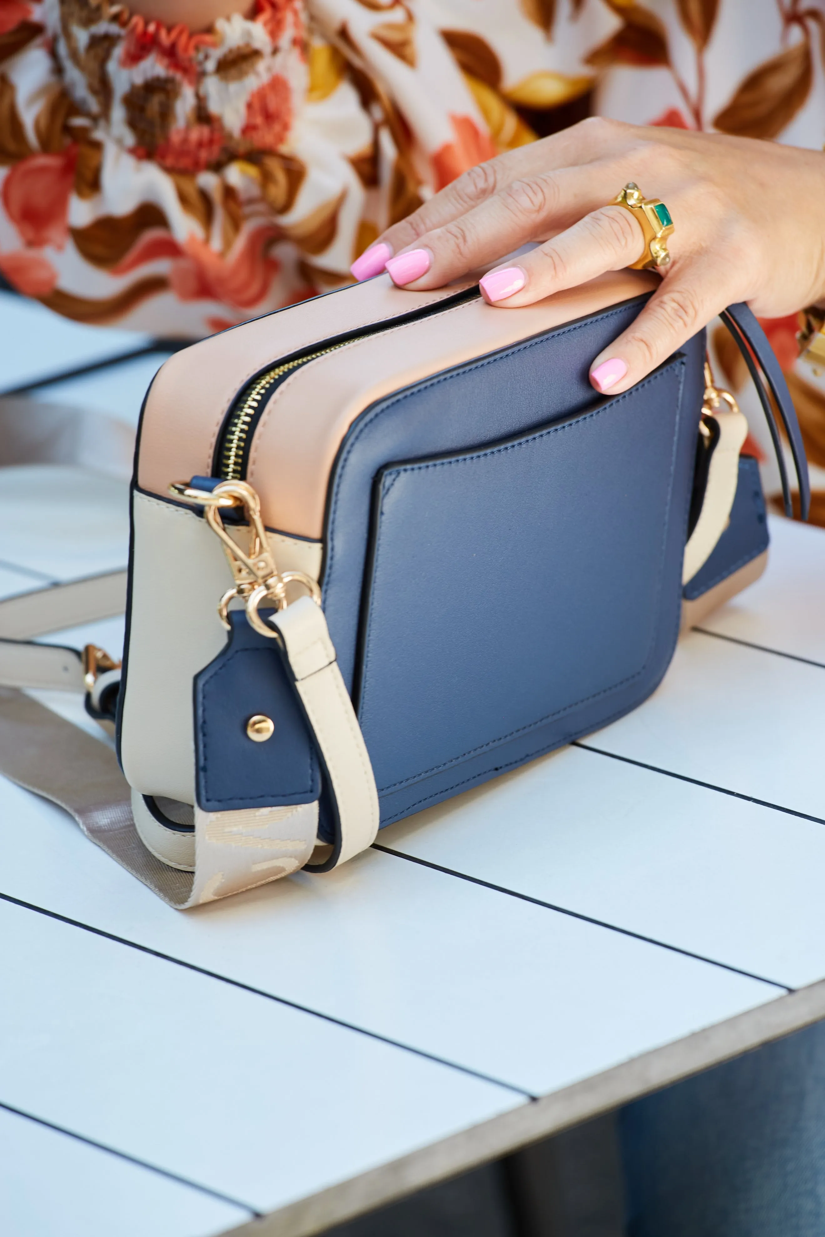 Bella Crossbody Bag - Navy