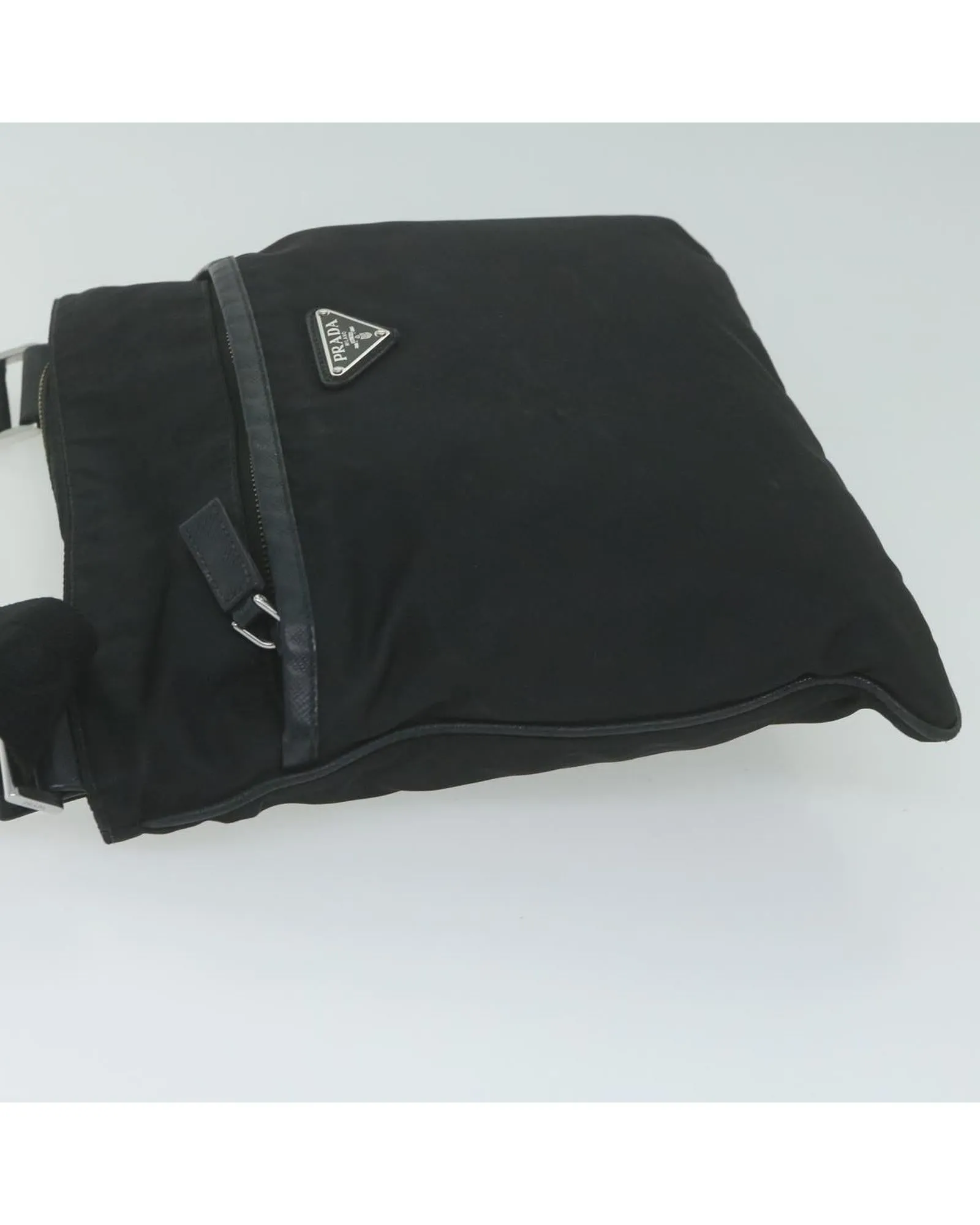 Black Nylon Shoulder Bag by Prada