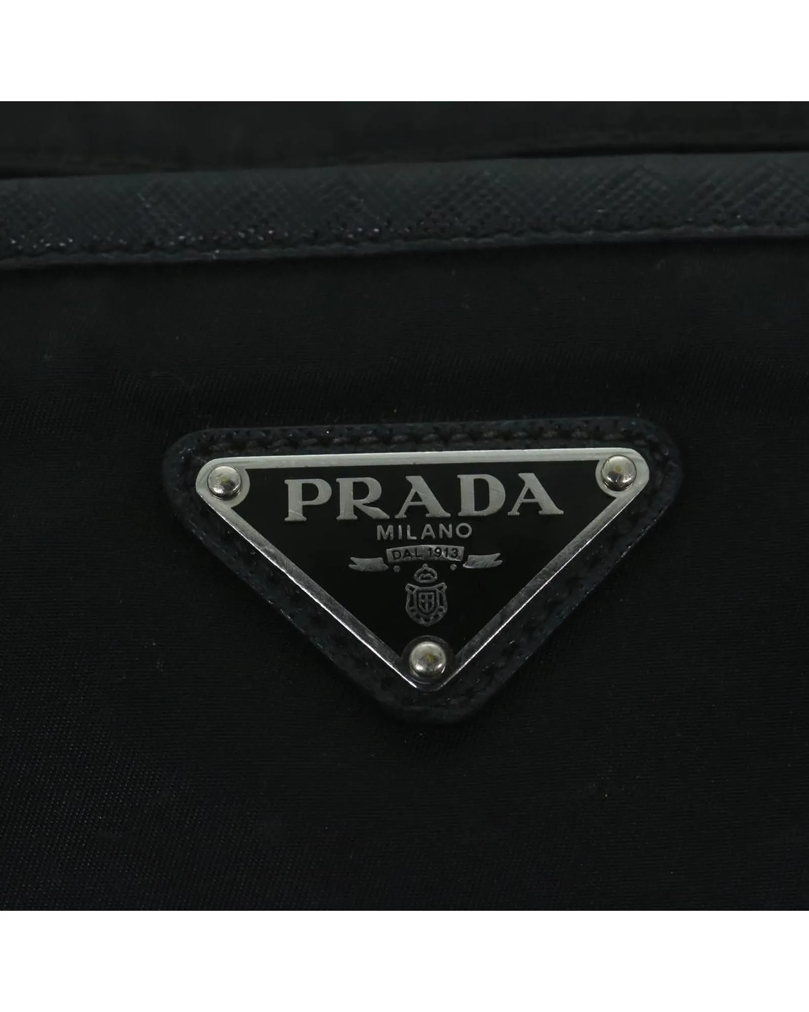 Black Nylon Shoulder Bag by Prada