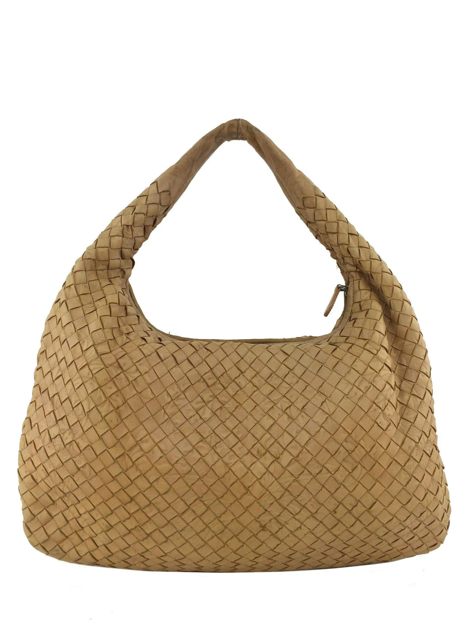 Bottega Veneta Embossed Intrecciato Hobo Bag