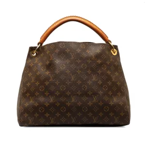 Brown Louis Vuitton Monogram Artsy MM Hobo Bag