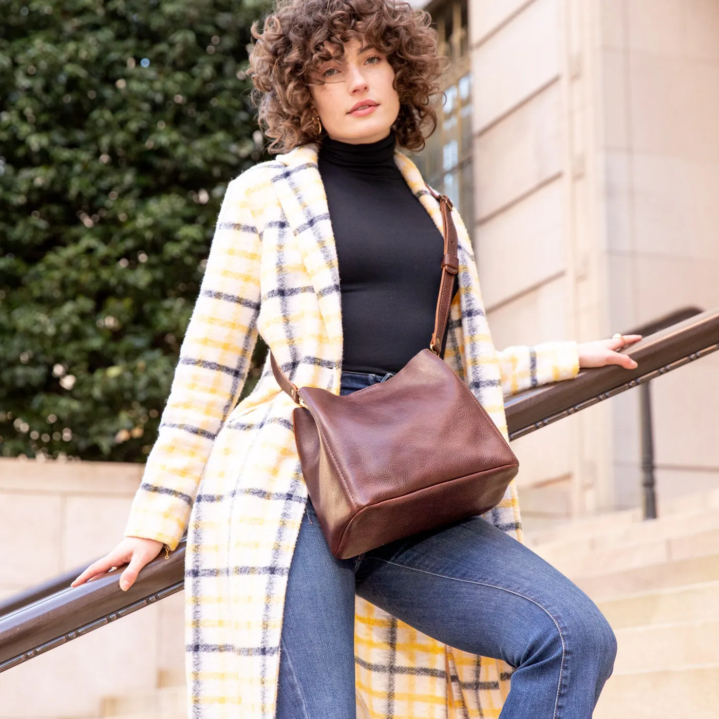 Butterfly Bucket Bag