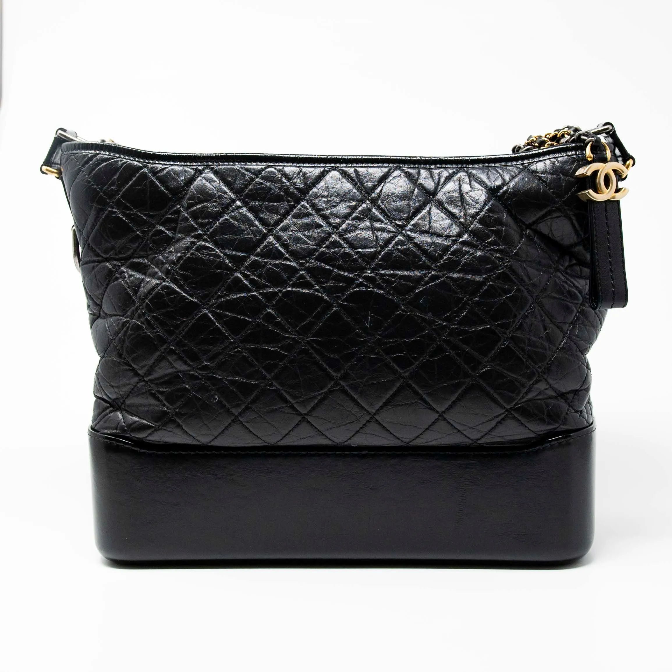 Chanel Black Large Gabrielle Hobo