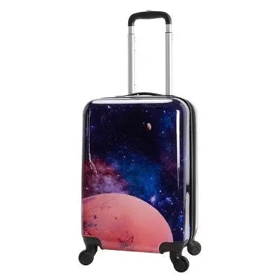 Crckt Kids' Hardside Carry On Spinner Suitcase - Engineered Galaxy