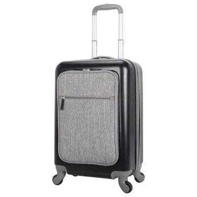 Crckt Tween Hardside Carry On Spinner Suitcase - Gray Heather