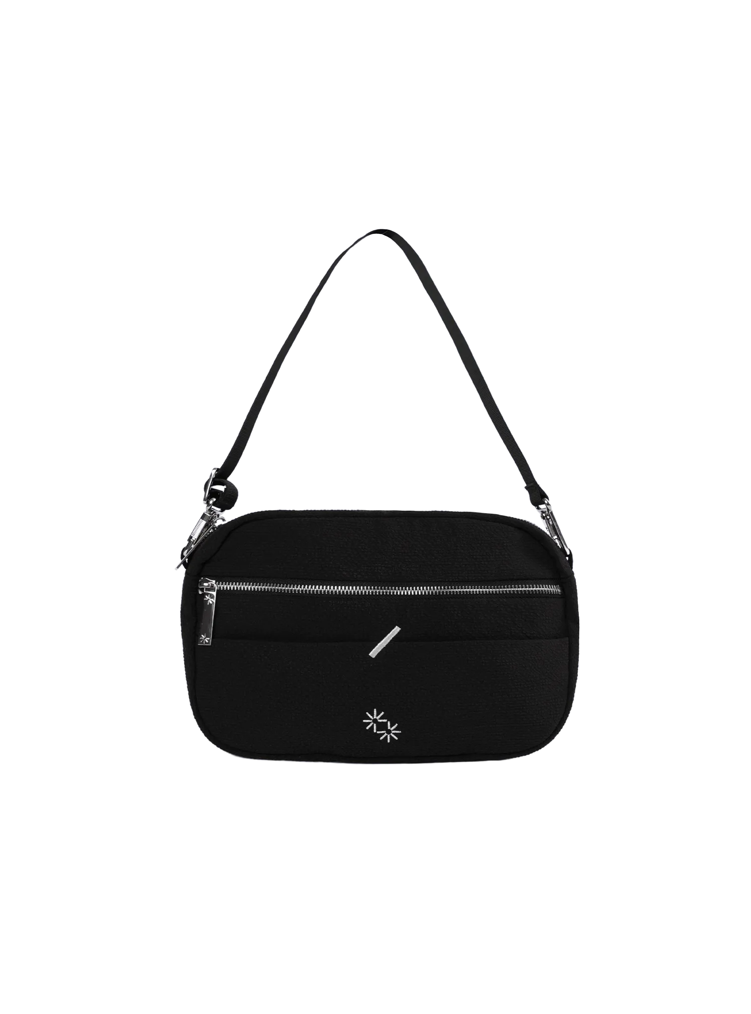 Cruise Crossbody (Seersucker Noir)