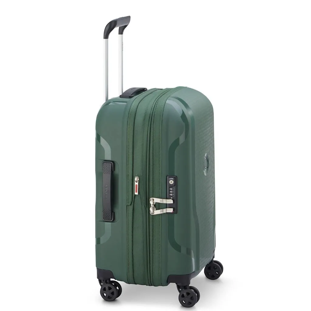 Delsey Clavel MR 55cm Carry On Luggage - Deep Green