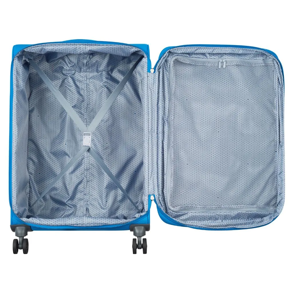 Delsey MARINGA 68cm Medium Exp Softsided Luggage - Blue