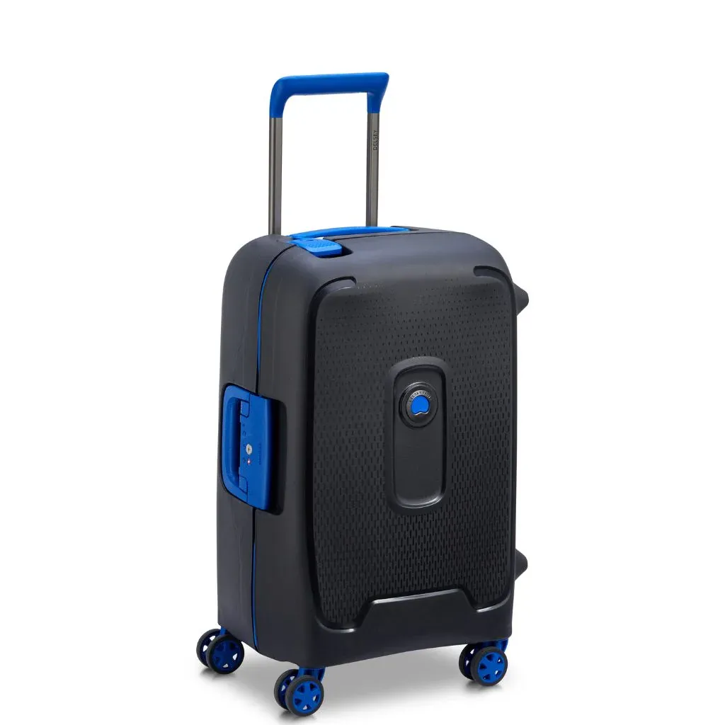 Delsey Moncey 2 PC Hardsided Luggage Duo - Black/Blue