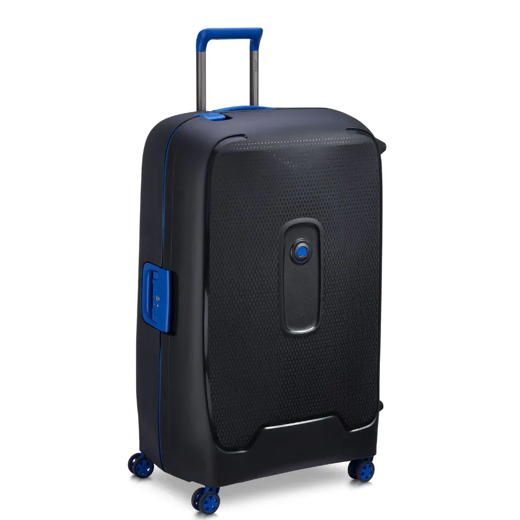 Delsey Moncey 2 PC Hardsided Luggage Duo - Black/Blue