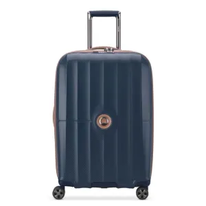 Delsey St Tropez 67cm Expandable Medium Luggage - Navy