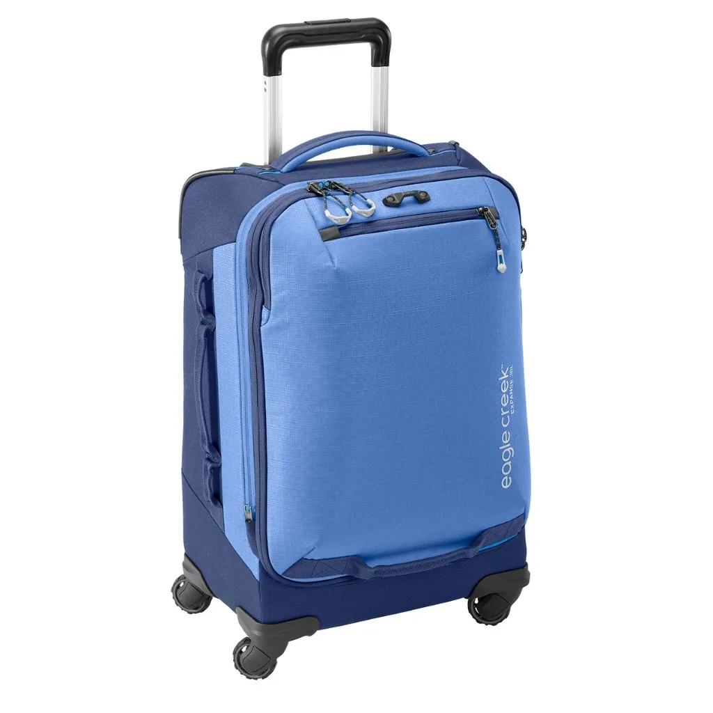 Eagle Creek Expanse 4 Wheel 56cm Carry On Spinner Luggage Pilot Blue