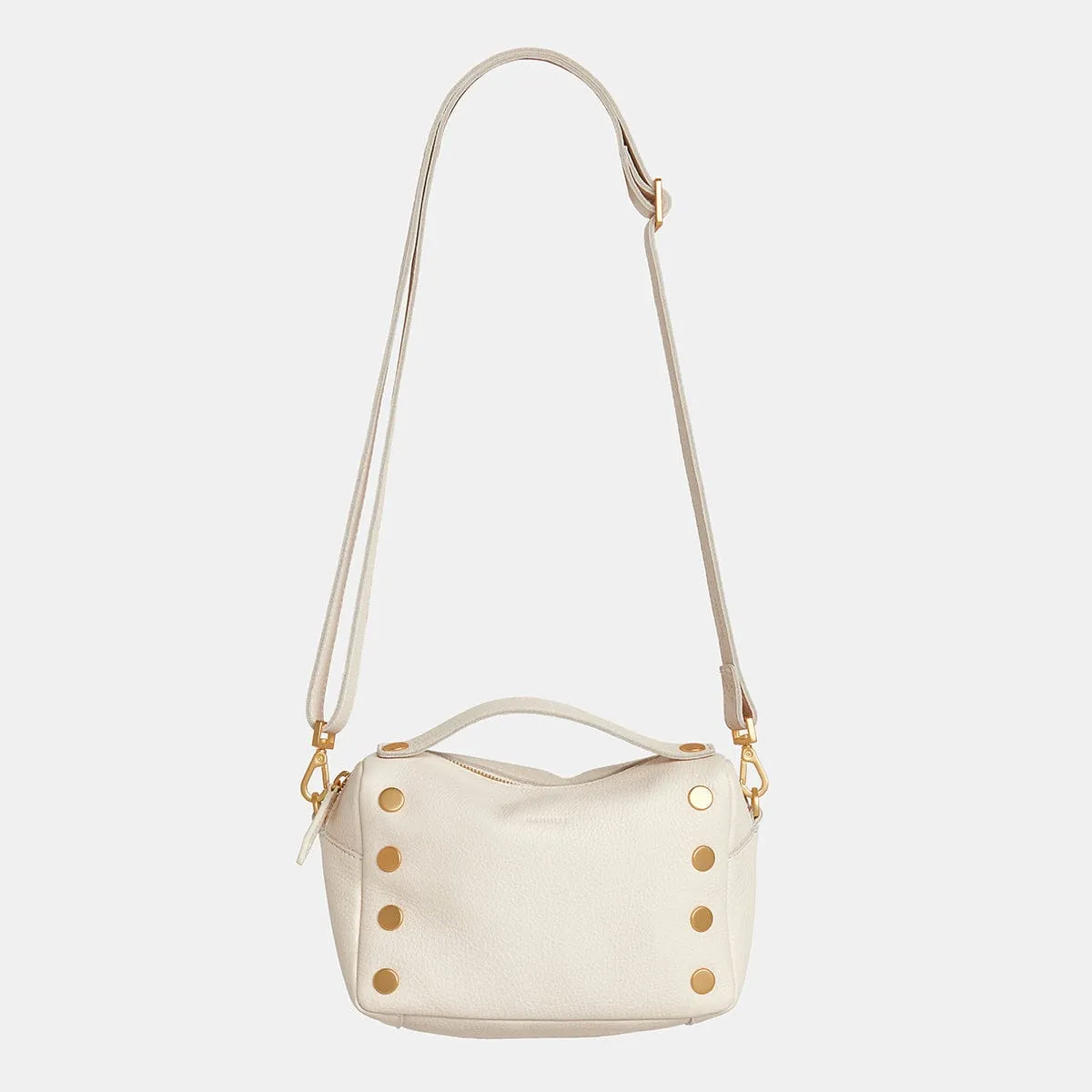 EVAN CROSSBODY SML - Calla Lily White/Brushed Gold