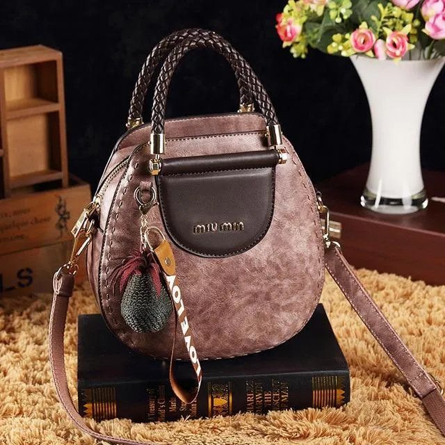 Fashion Braided Messenger Bag