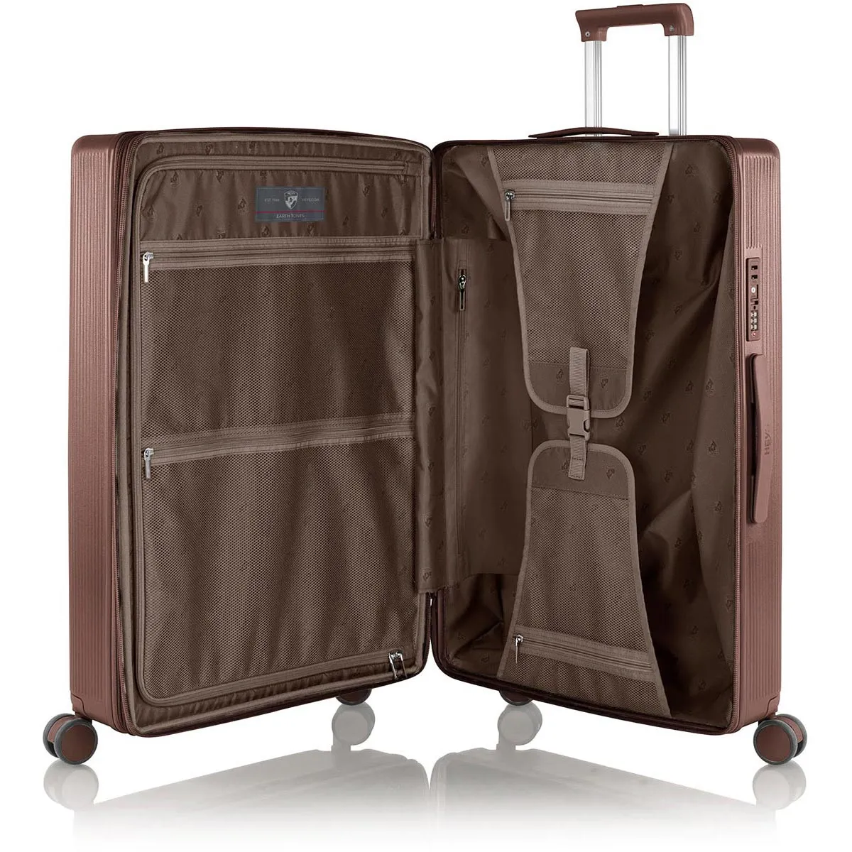 Heys Earth Tones 3 Piece Expandable Spinner Set