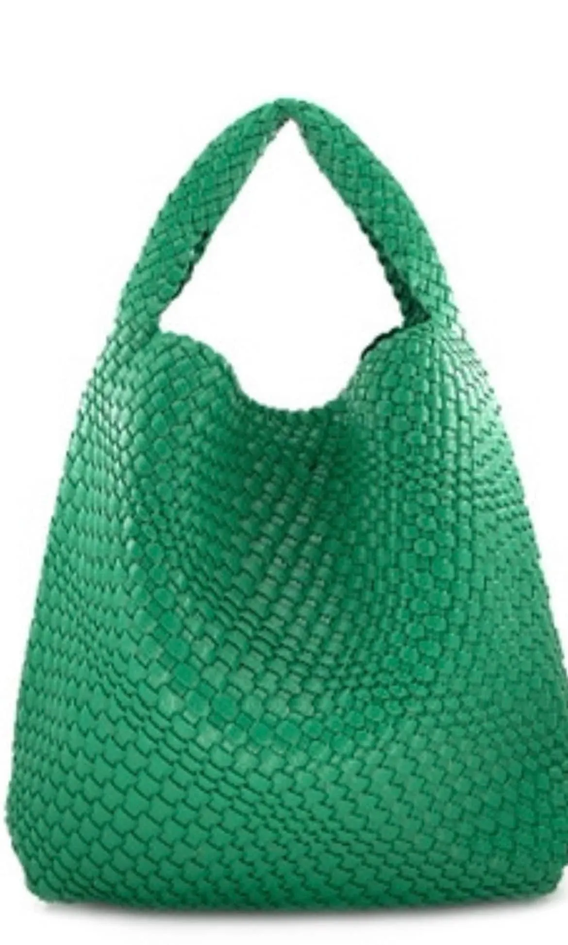 Hobo Woven Vegan Leather Weave Tote Bag