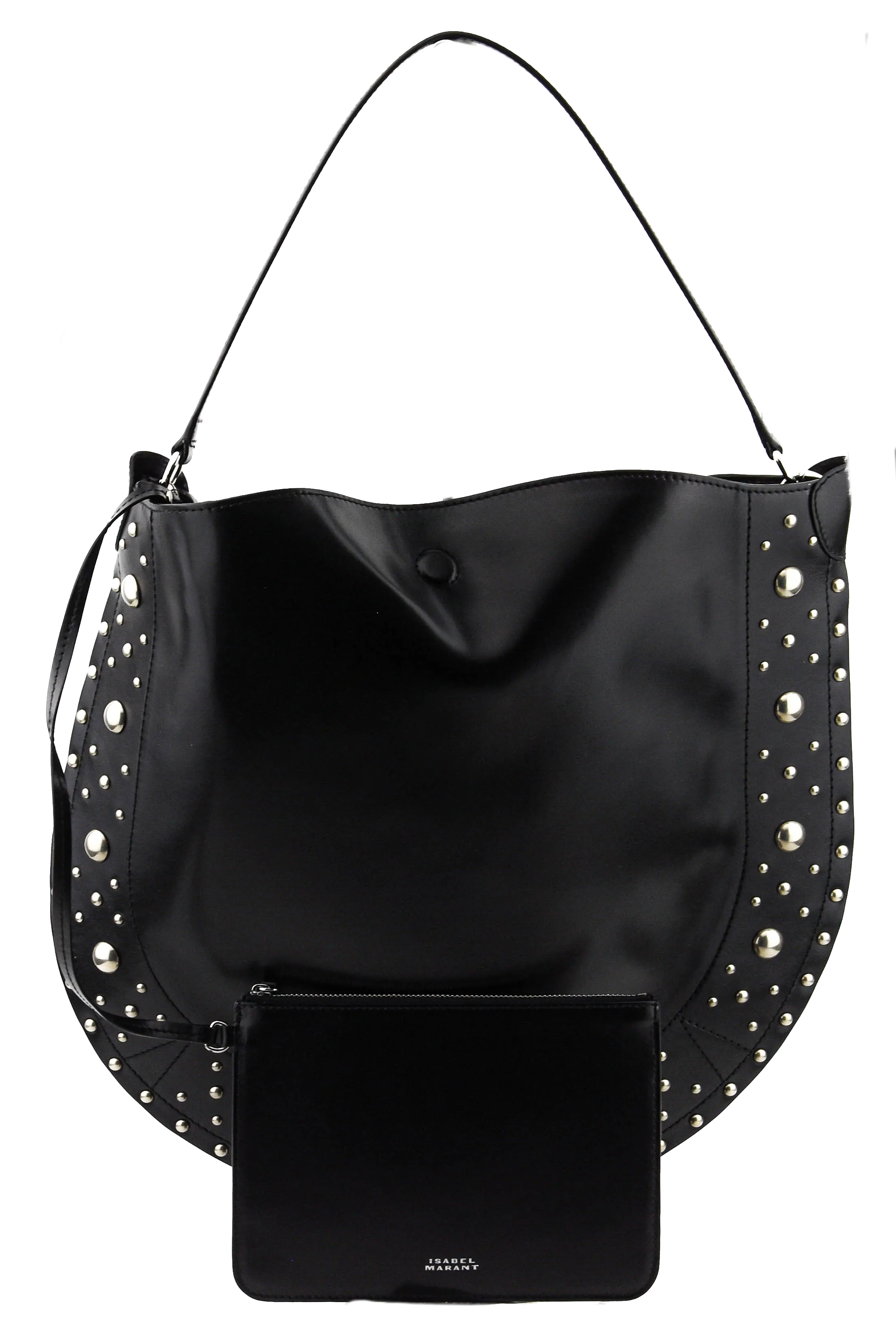 ISABEL MARANT OSKAN HOBO SOFT BLACK