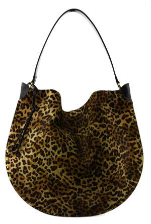 ISABEL MARANT OSKAN HOBO SOFT LEOPARD