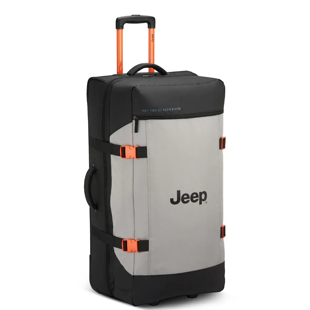 Jeep 2-Wheel - 82 cm Rolling Duffle Bag - Grey Dizzle