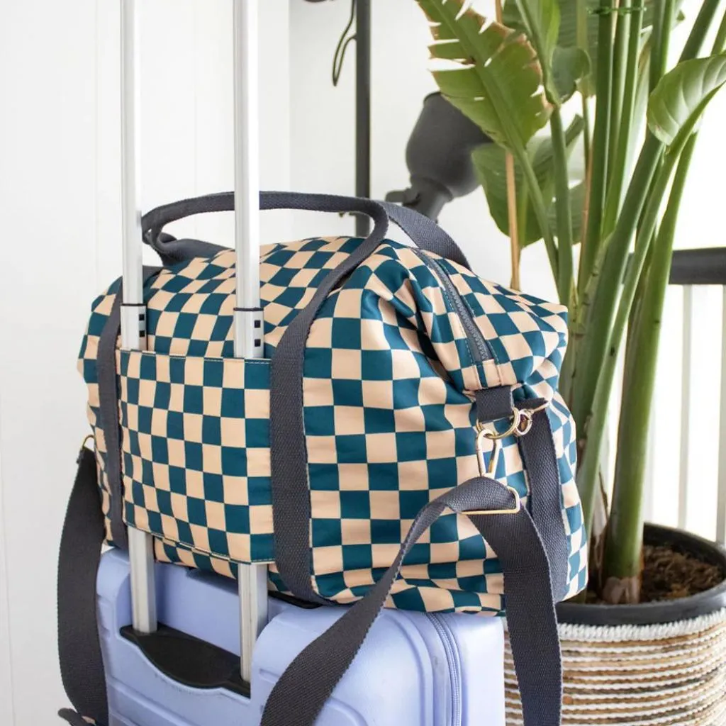 Kind Bag Weekend Duffel Holdall - Checkerboard