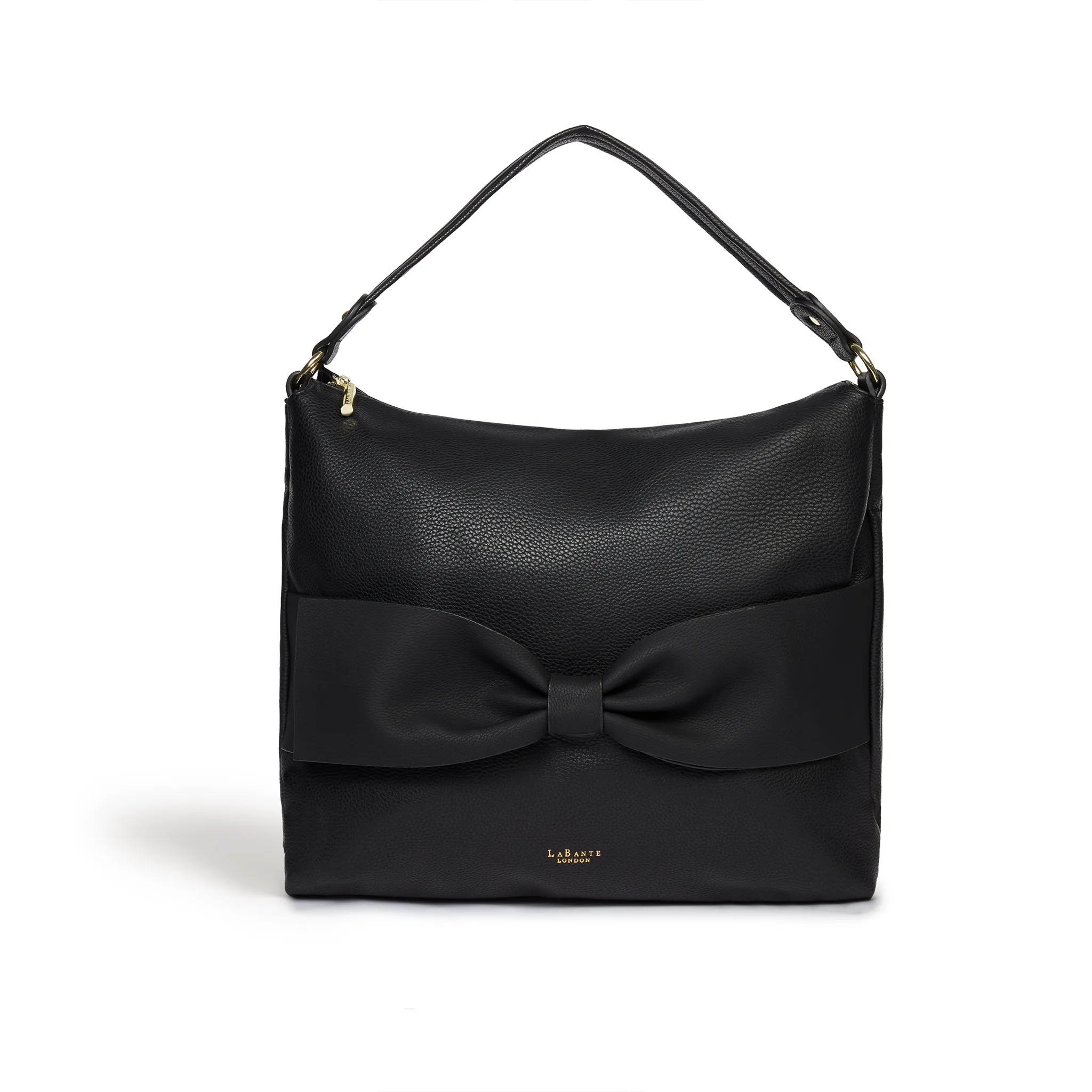 LaBante London - Abelia Black Vegan Hobo Bag