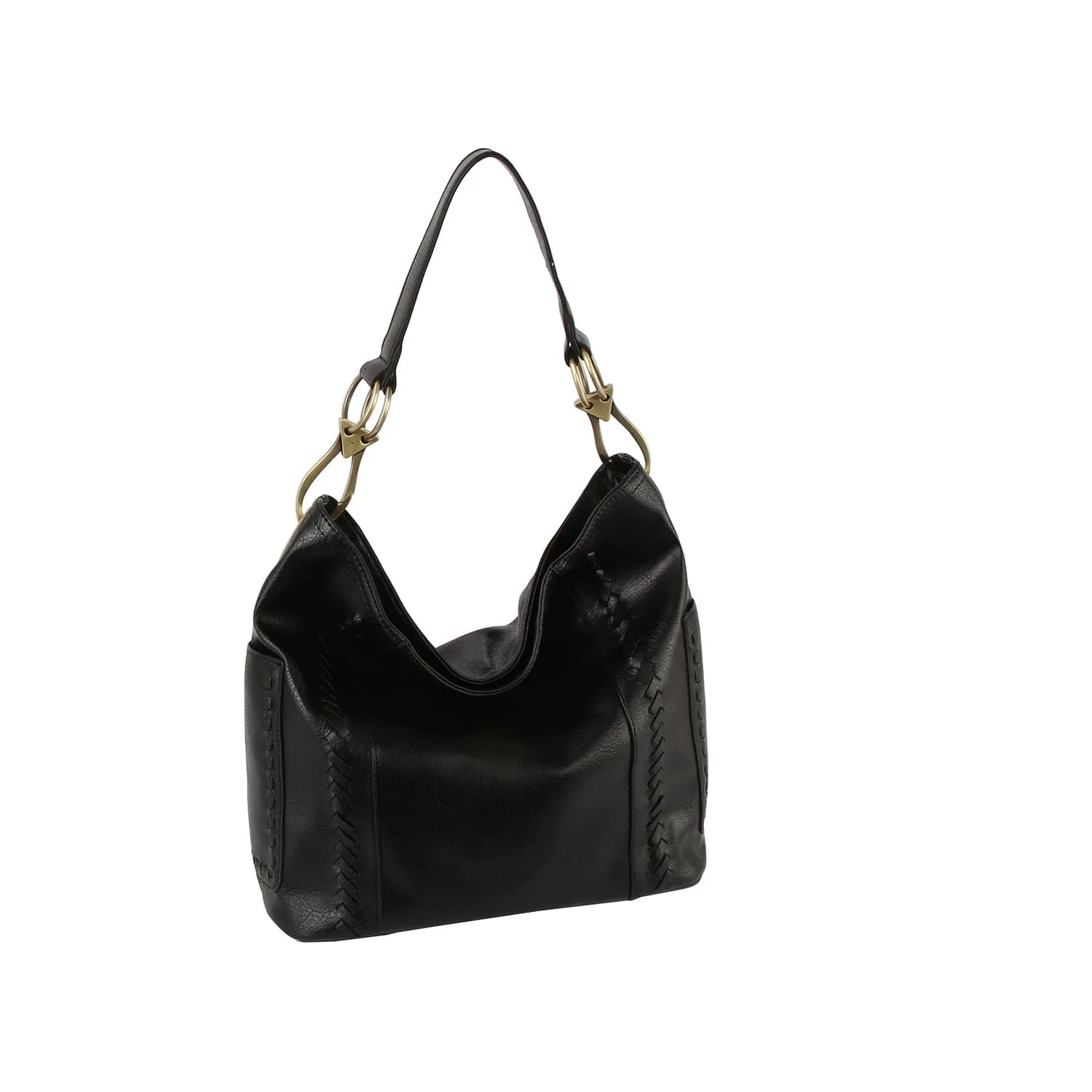 LMD026 Gracie Whipstitch Hobo Bag