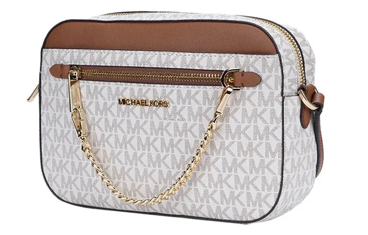 Michael Kors Jet Set bag, cream