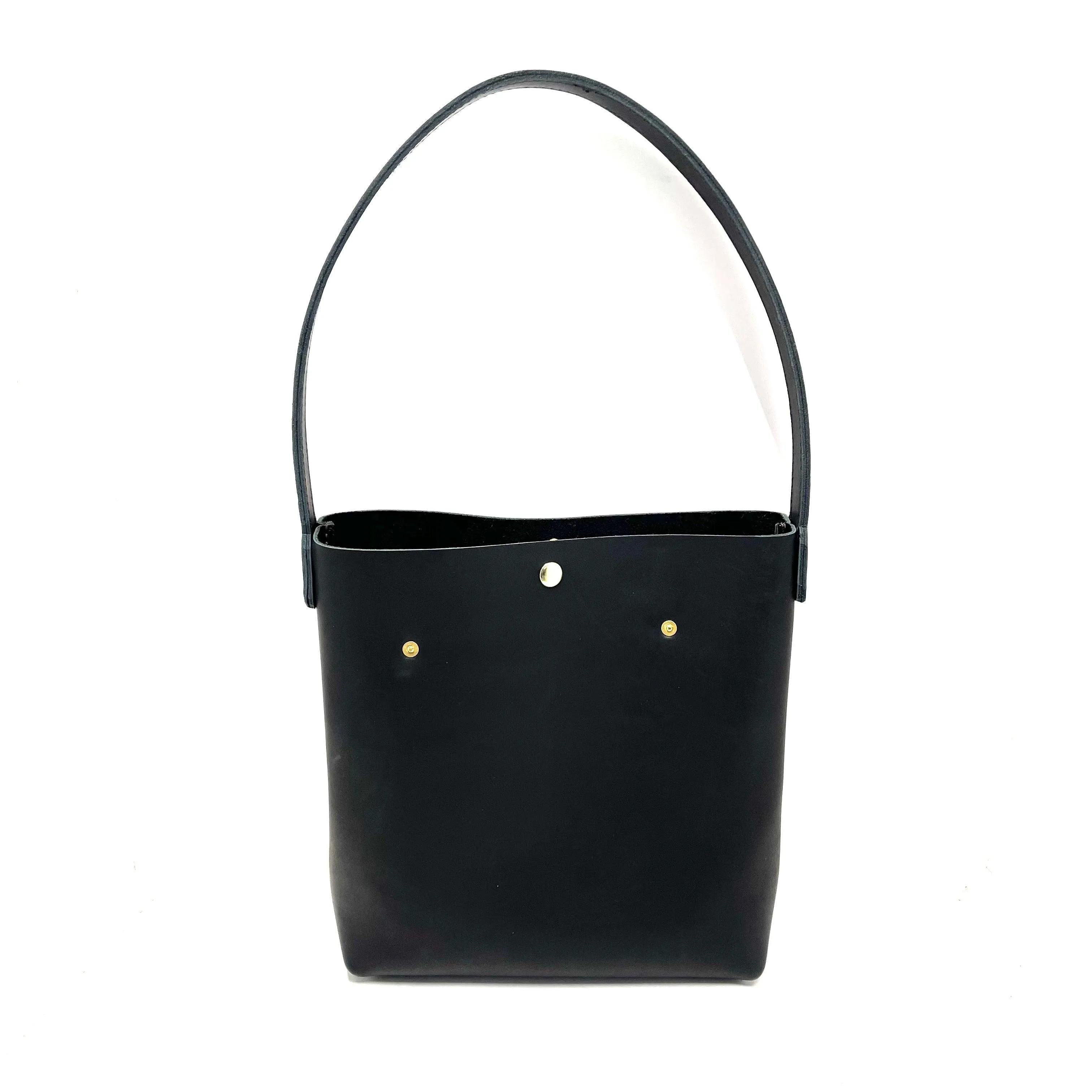 Mini Hobo Tote in Black