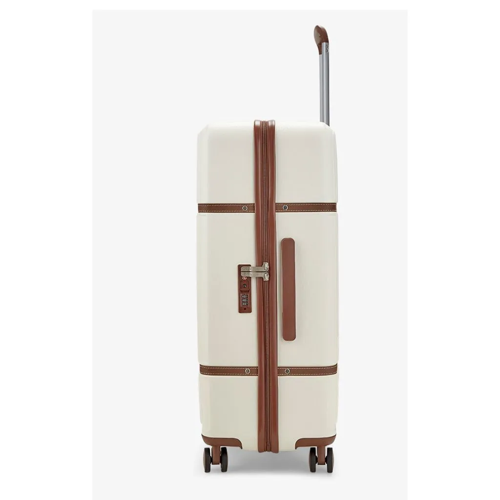 Rock Chelsea 73cm Large Hardsided Luggage - Cream