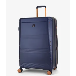 Rock Mayfair 77cm Large Hardsided Exp Luggage - Navy