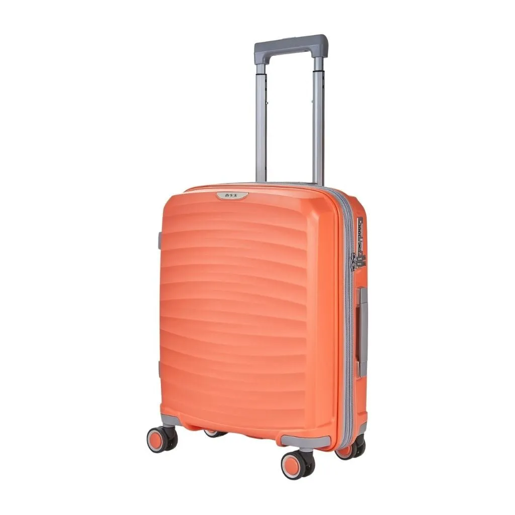 Rock Sunwave 3 Piece Set Expander Hardsided Luggage - Peach