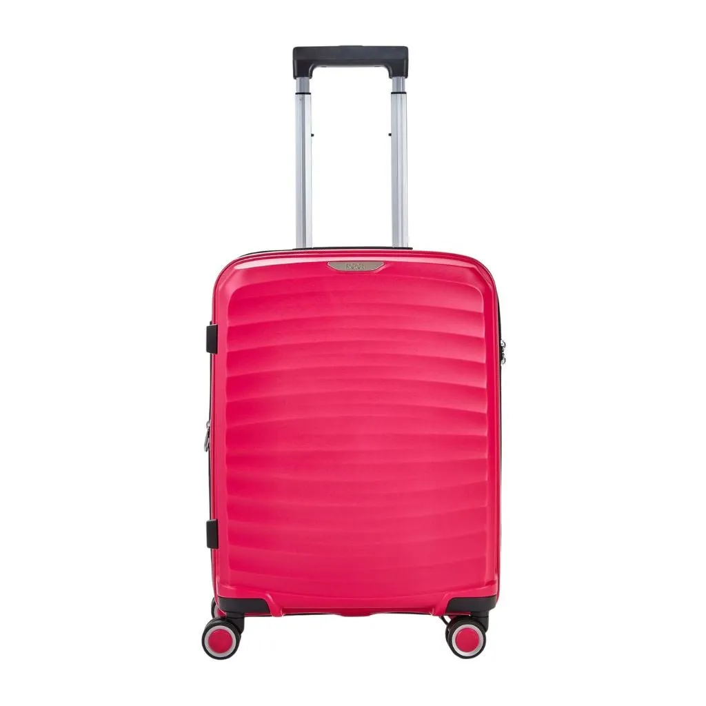 Rock Sunwave 3 Piece Set Expander Hardsided Luggage - Pink