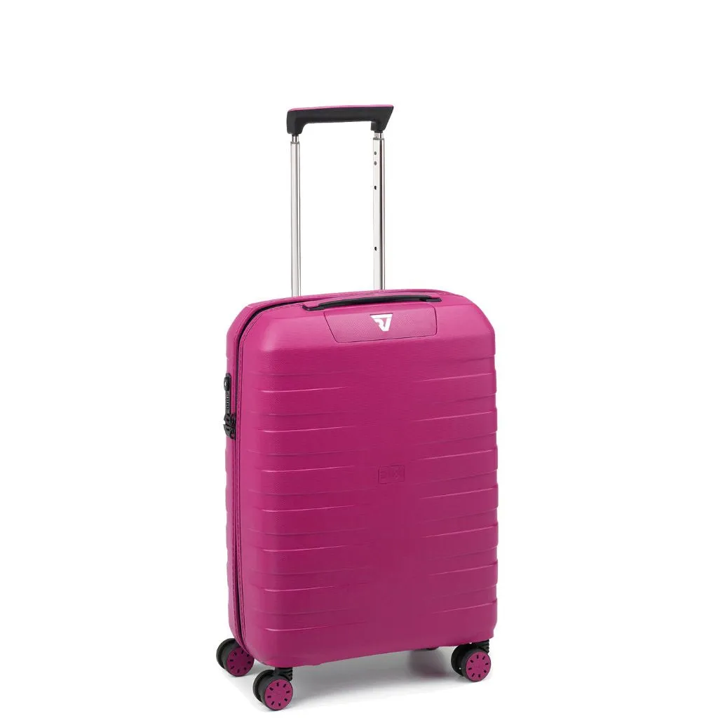 Roncato Box Sport 2.0 Carry On 55cm Lightweight 2.2Kg Suitcase - Magenta