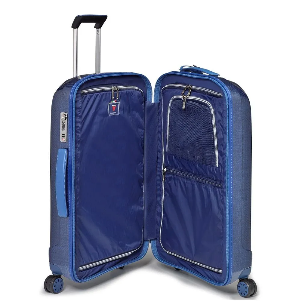 Roncato We Are Glam Hardsided Spinner Suitcase 3Pc Set - Blue